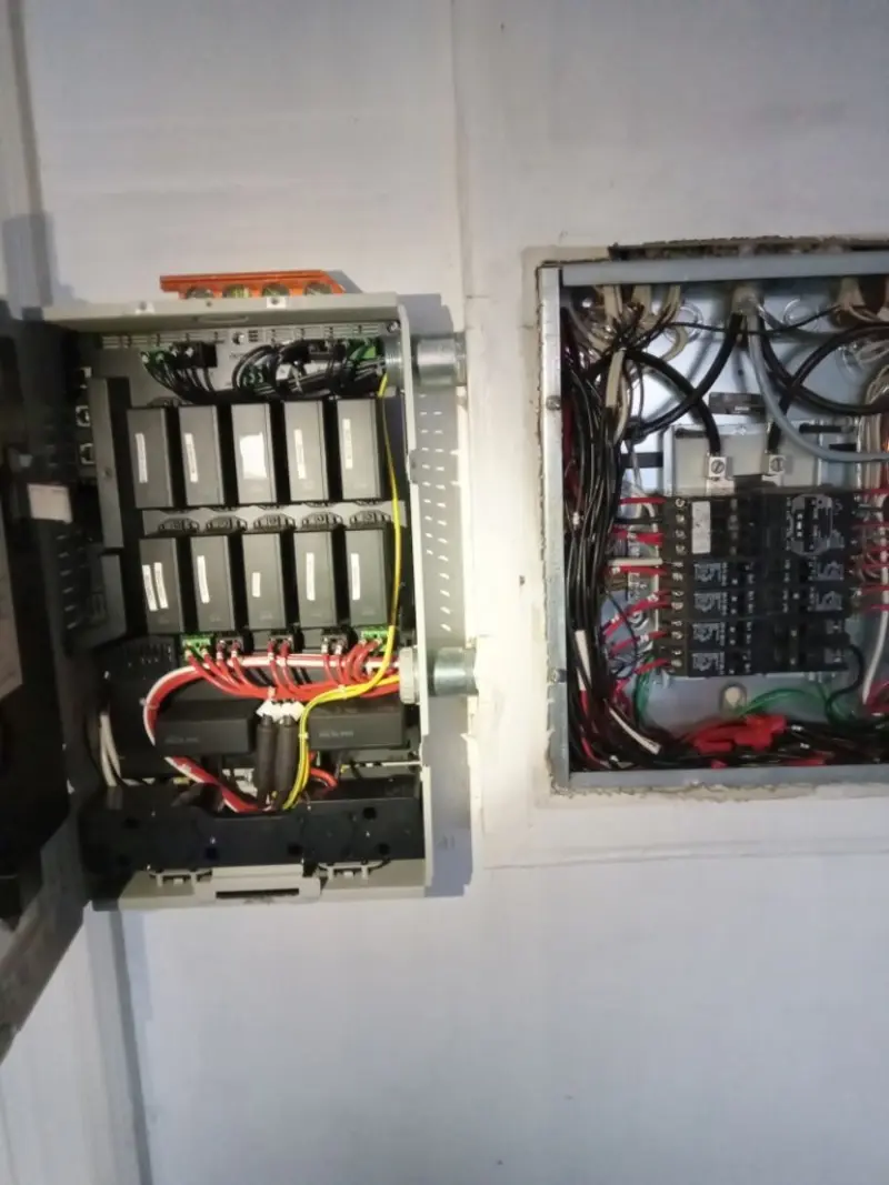Electrical panel upgrade completed for Indoor Lighting Installation in Hoopeston
